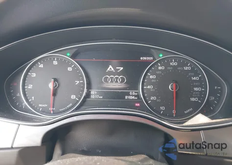 2016 Audi A7 3.0T Premium Plus from USA, damaged, VIN WAU2GAFC8GN034807